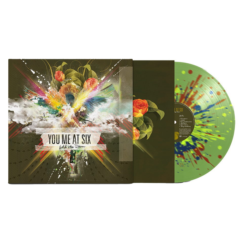Hold Me Down Fireworks Splatter Vinyl