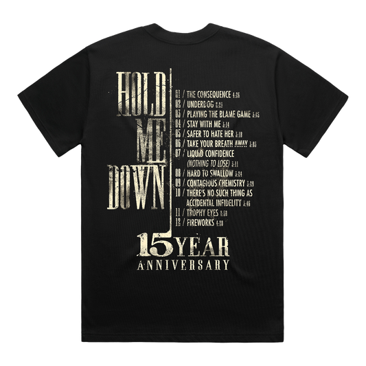 Hold Me Down Black T-Shirt