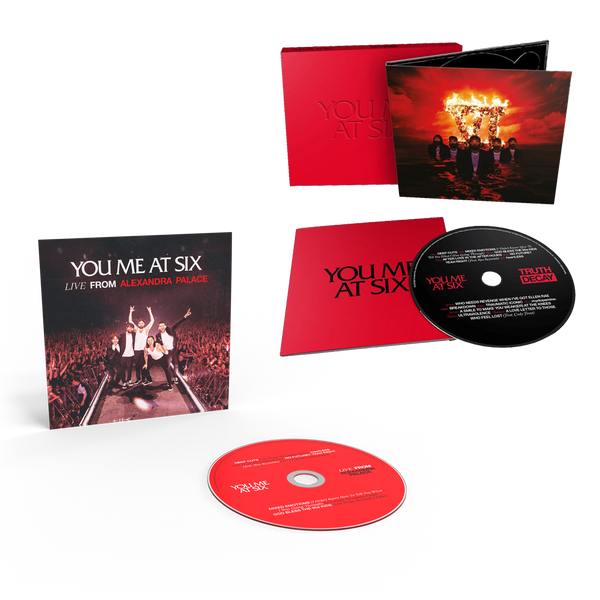 Live From Alexandra Palace CD + Truth Decay CD | You Me At Six ...