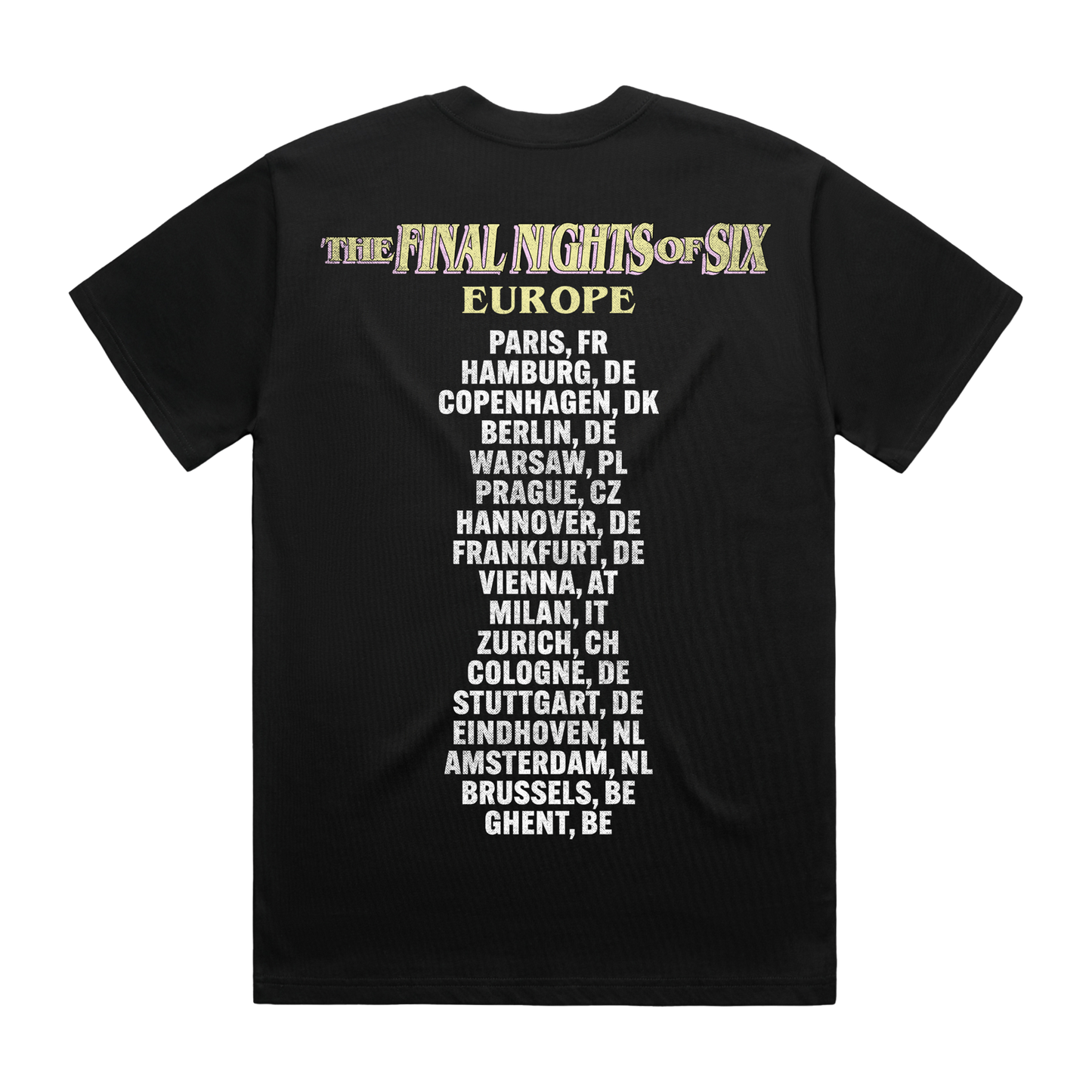 TFNOS European Tour Photo T-shirt