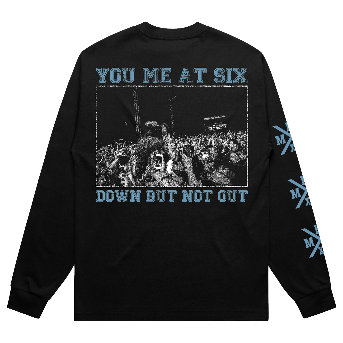 Down But Not Out Black Longsleeve