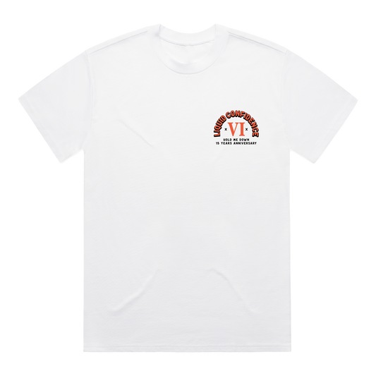 Liquid Confidence White T-Shirt