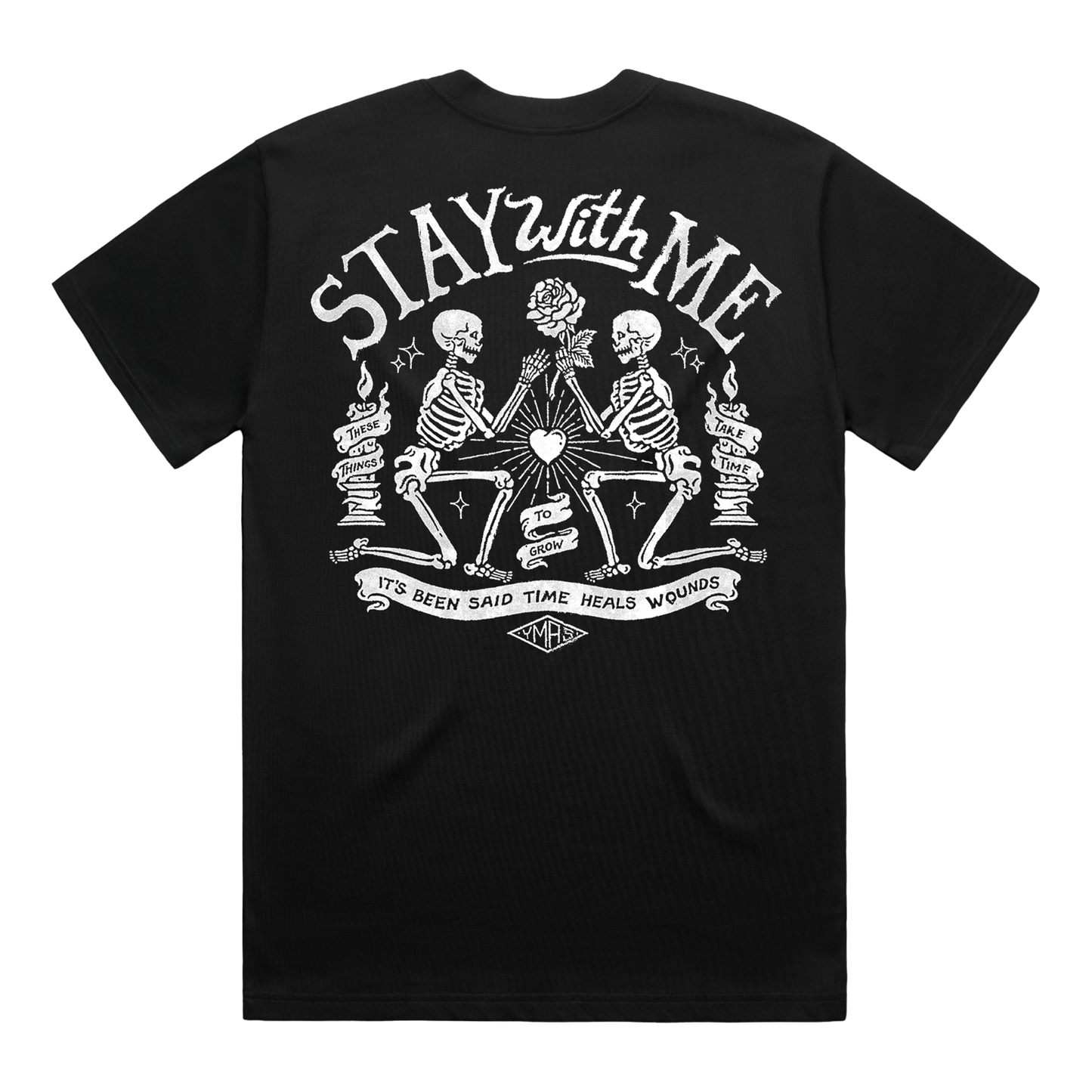 Stay With Me Black T-Shirt