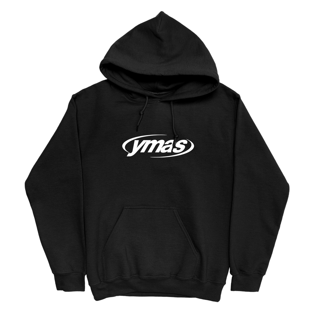 YMAS Logo Black Hoodie